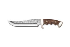 Bora 509 C Black Bear Ceviz Saplı Gravürlü Bıçak