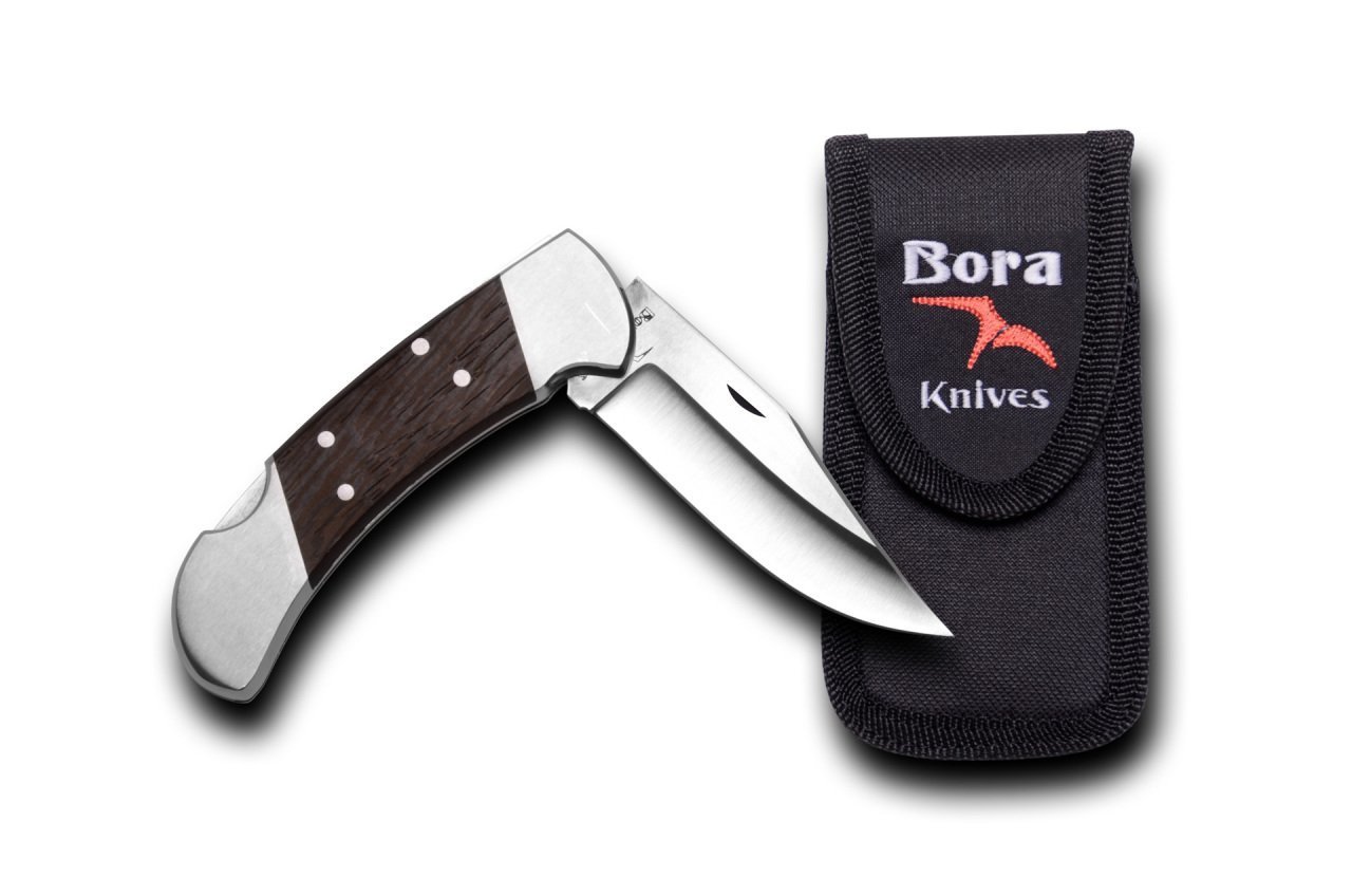 Bora 206 WP Büyük Boy Wenge Saplı Çakı