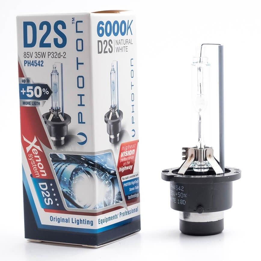 Photon D2S 6000K +%50 More Vısıon Ampul 2 ADET