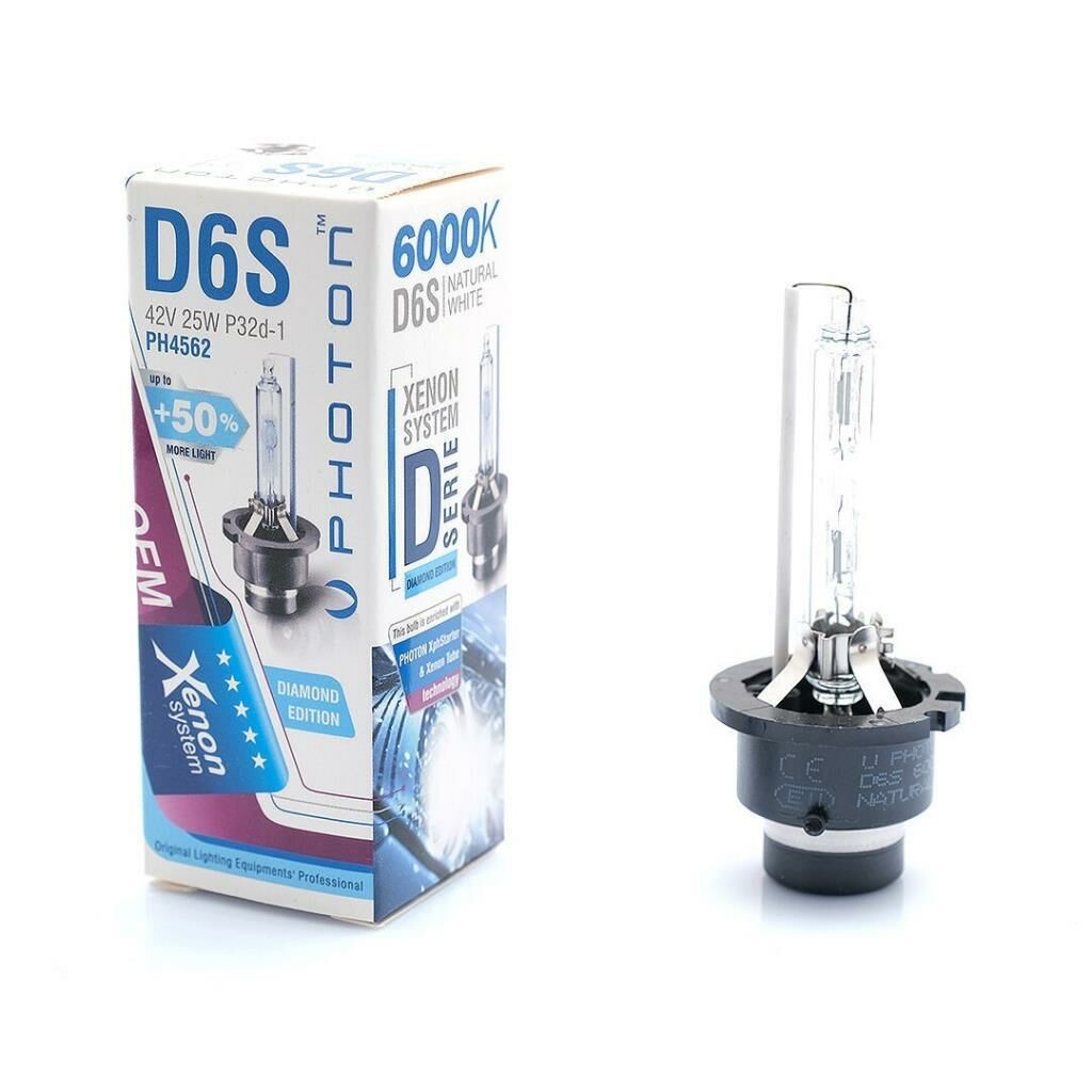 Photon D6S 6000K +%50 More Vısıon Ampul 2 ADET