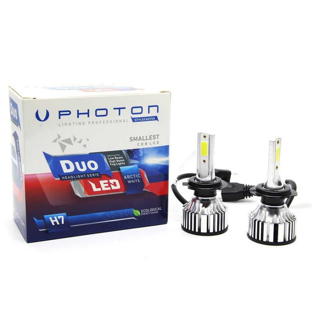 VOLVO XC70 Station Wagon 2002 - 2007 Photon Duo H7 Uzun Led Far 12000 Lumens