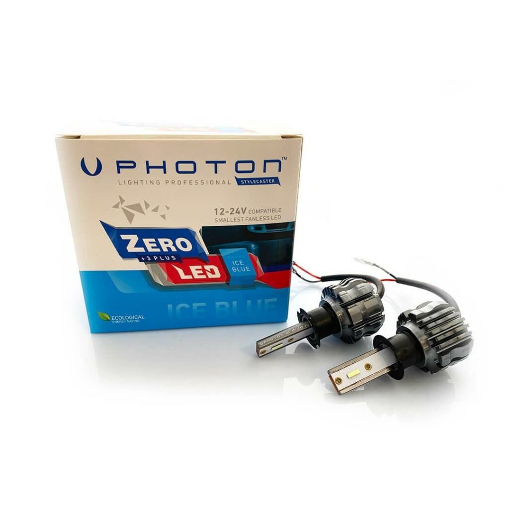 Photon Zero H3 Buz Mavisi +3 Plus Fansız Led
