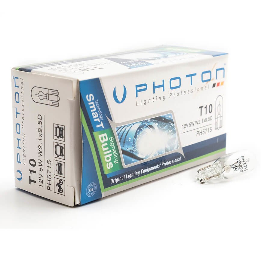 Photon T10 12V W5W Dipsiz 10 Adet PH5715