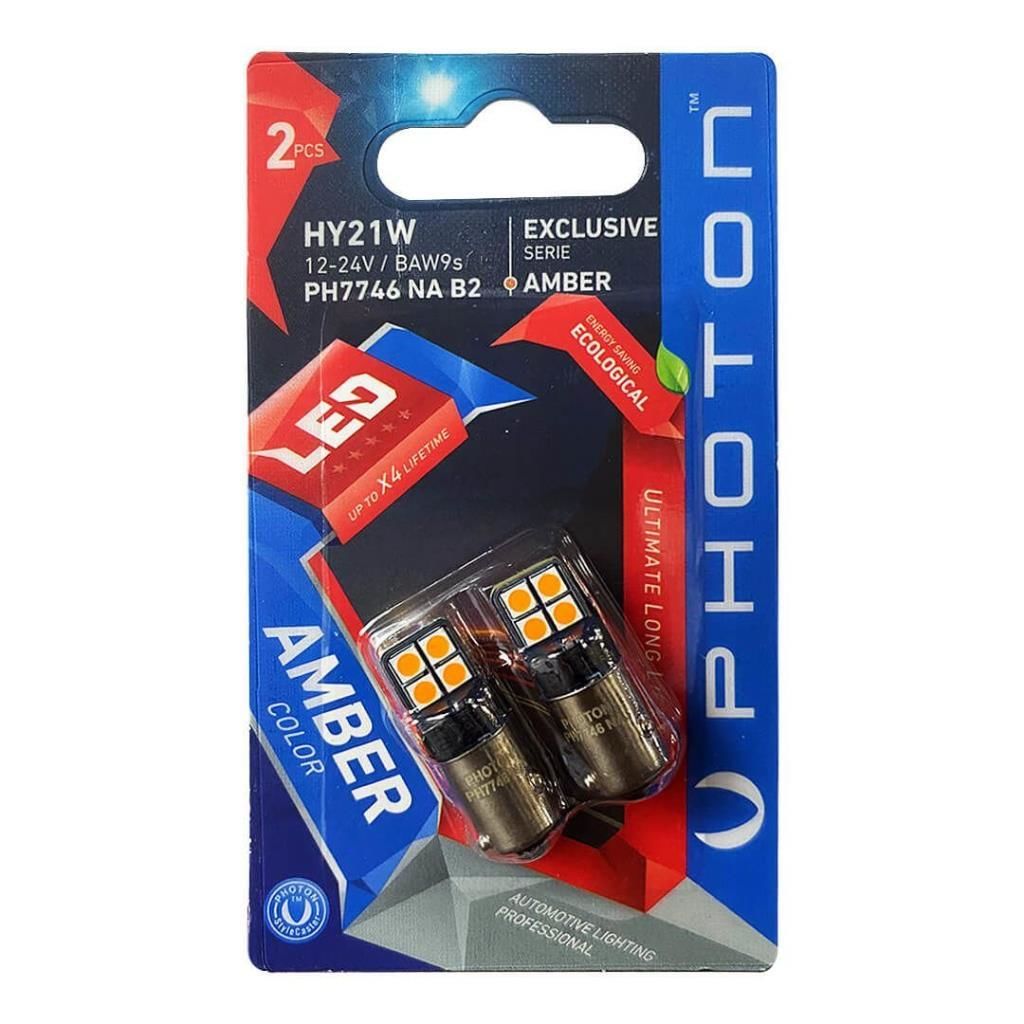 Photon H21W Led Amber (Turuncu) Exclusive Serisi PH7746 NA