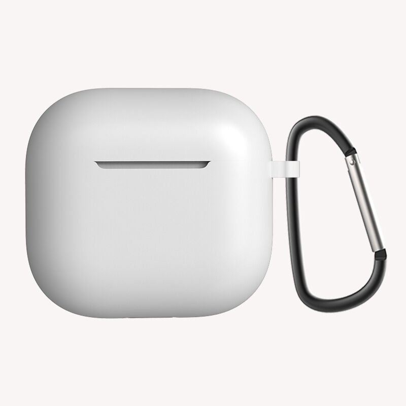 Airpods 4 Standart Silikon Kılıf Beyaz