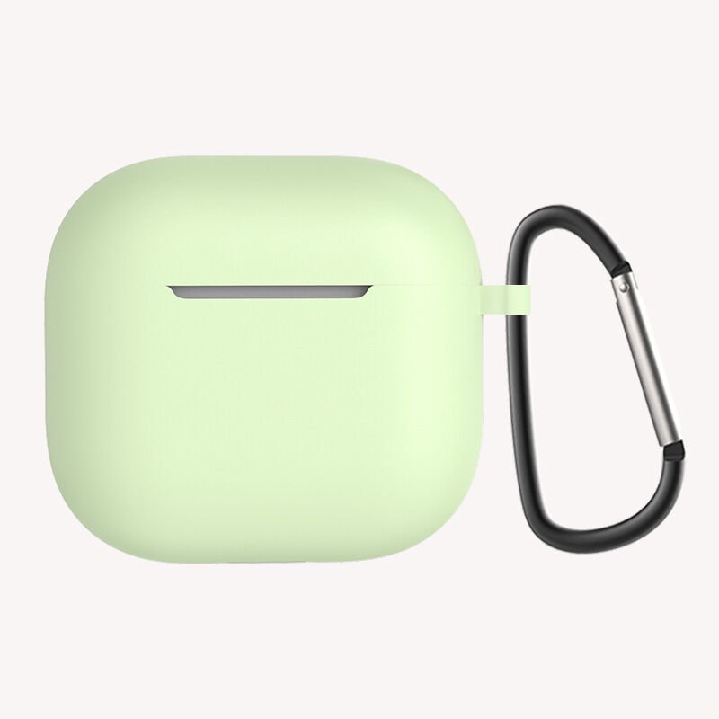 Airpods 4 Standart Silikon Kılıf Açık Yeşil