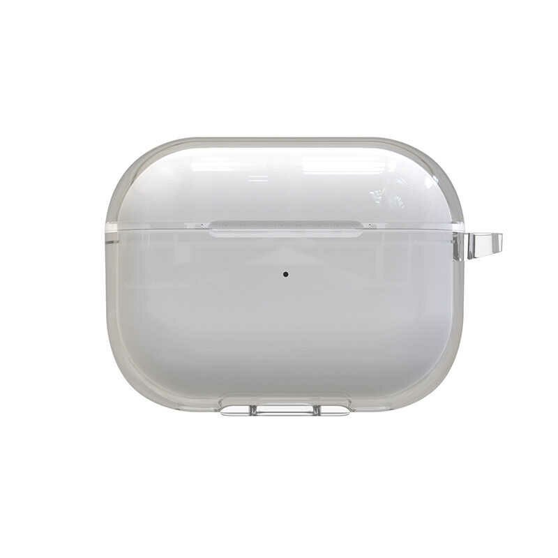Airpods Pro 2 Kılıf Şeffaf Kristal Silikon Airbag 14 Kılıf Renksiz
