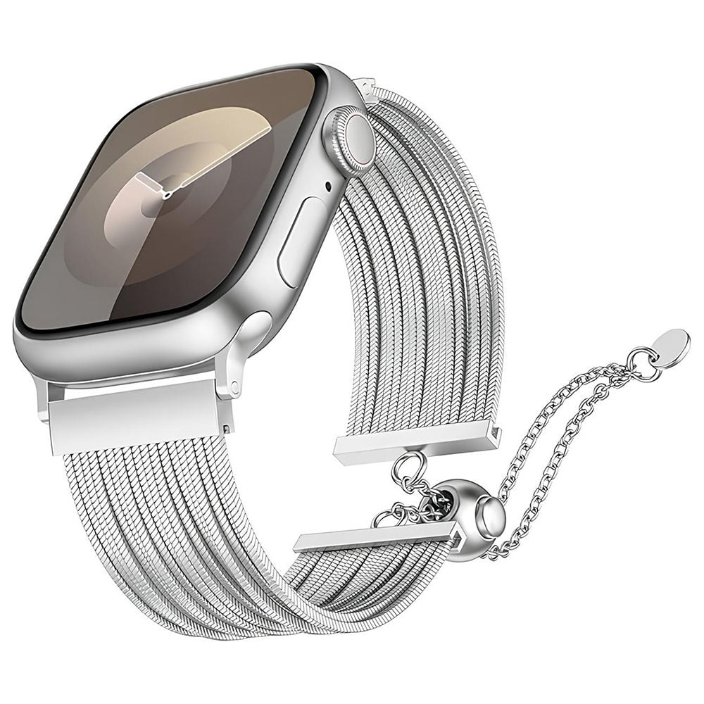 Watch 38mm KRD-137 Metal Hasır Kordon Gümüş