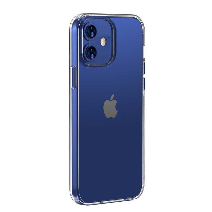iPhone 11 Kılıf Sert Pürüzsüz Şeffaf Droga Kapak