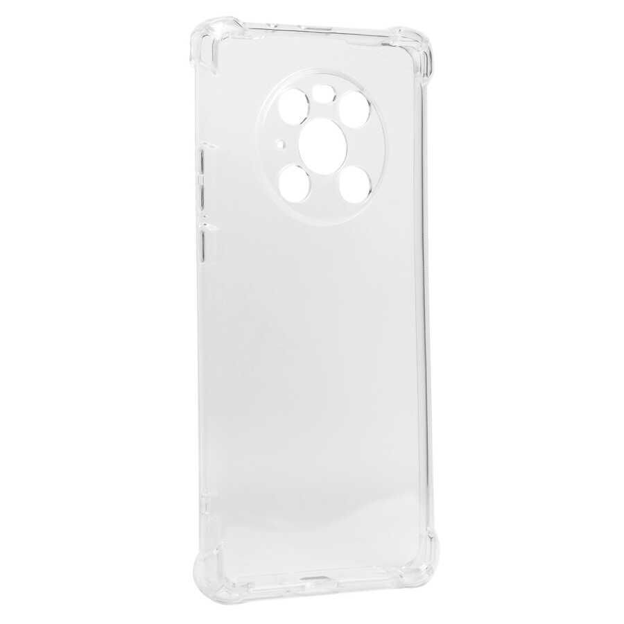 Huawei Mate 40 Pro Kılıf Nitro Anti Shock Darbe Emici Köşe Korumalı Şeffaf Silikon Kapak Renksiz