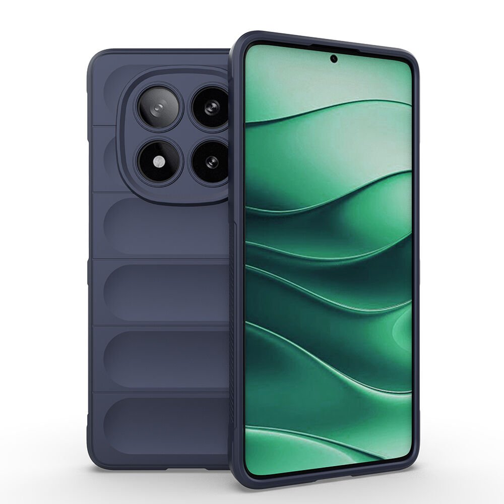Xiaomi Redmi Note 14 Pro 5G Kılıf Esnek TPU Oyuklu Arka Yüzey Tasarımlı Etnik Silikon Kapak