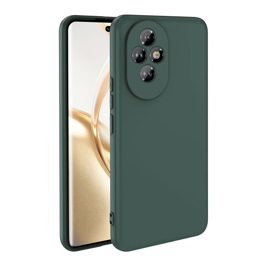 Honor 200 Pro Kılıf Kamera Korumali Mara Lansman Kapak Koyu Yeşil