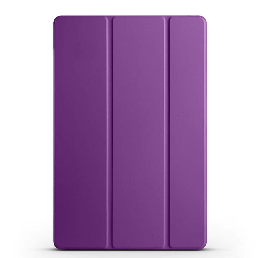 Samsung Galaxy Tab S9 FE Smart Cover Standlı 1-1 Kılıf Mor