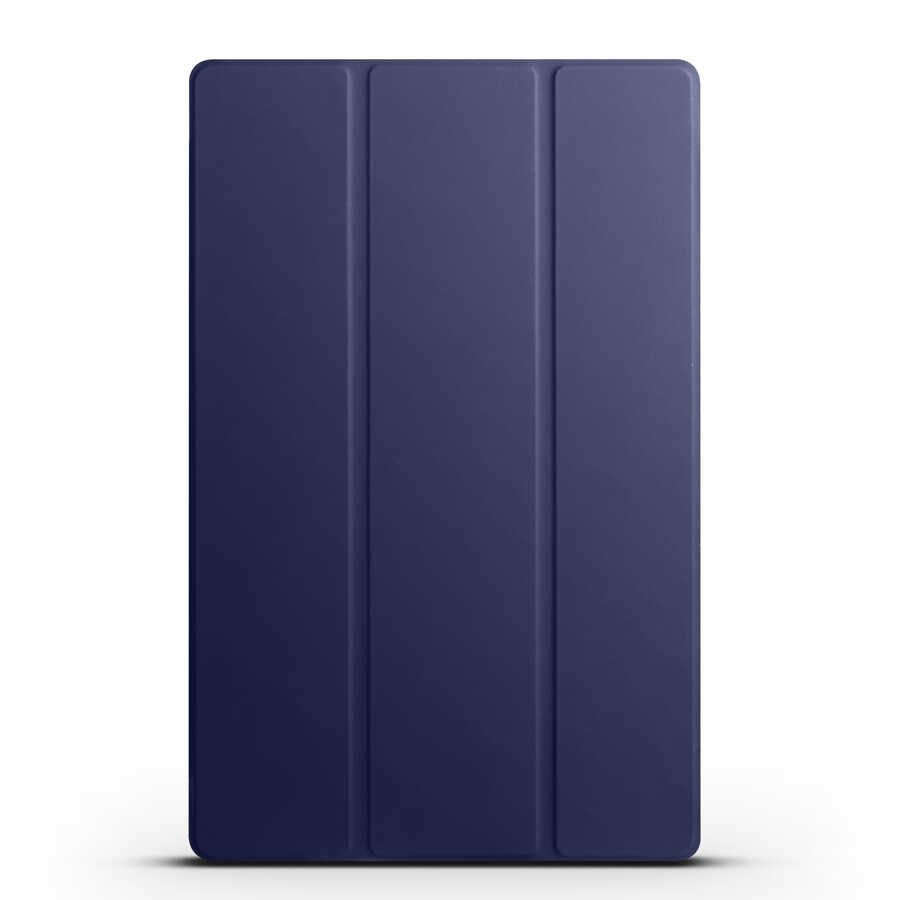 Samsung Galaxy Tab S9 Smart Cover Standlı 1-1 Kılıf Lacivert