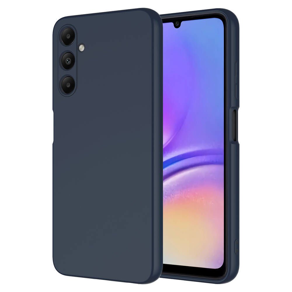 Samsung Galaxy A35 Kılıf Kamera Korumali Mara Lansman Kapak Lacivert