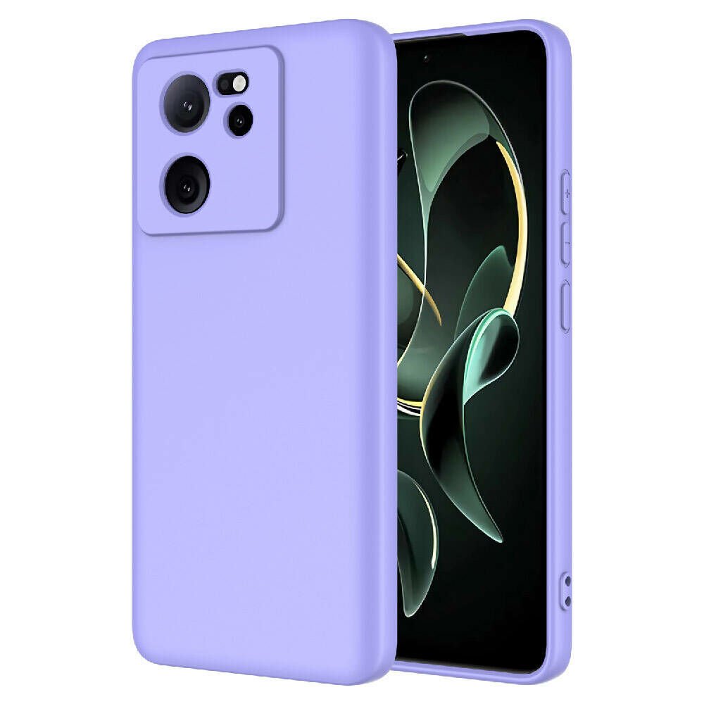 Xiaomi Mi 13T Pro Kılıf Kamera Korumali Mara Lansman Kapak Lila