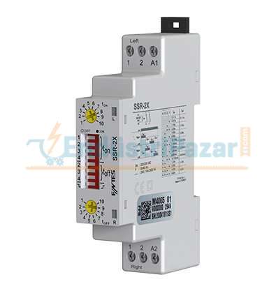 SSR-2X Sağ - Sol Zaman Rölesi (0,1 Sn - 60 Saat) ENTES