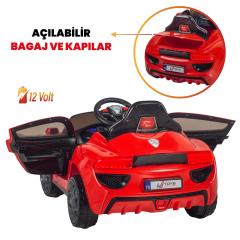 Uj Toys Jagor Uzaktan Kumandalı Akülü Araba 12V-Kırmızı