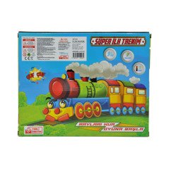 Uj Toys Pilli Tren Seti-Mavi