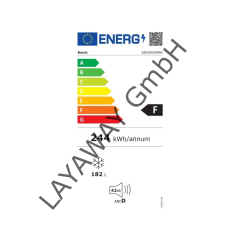 Bosch GSV24VWF0N 182 Lt 6 Çekmece Derin Dondurucu