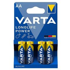 Varta 4906 Longlife Power Alkalin AA Kalem Pil 4'lü Paket