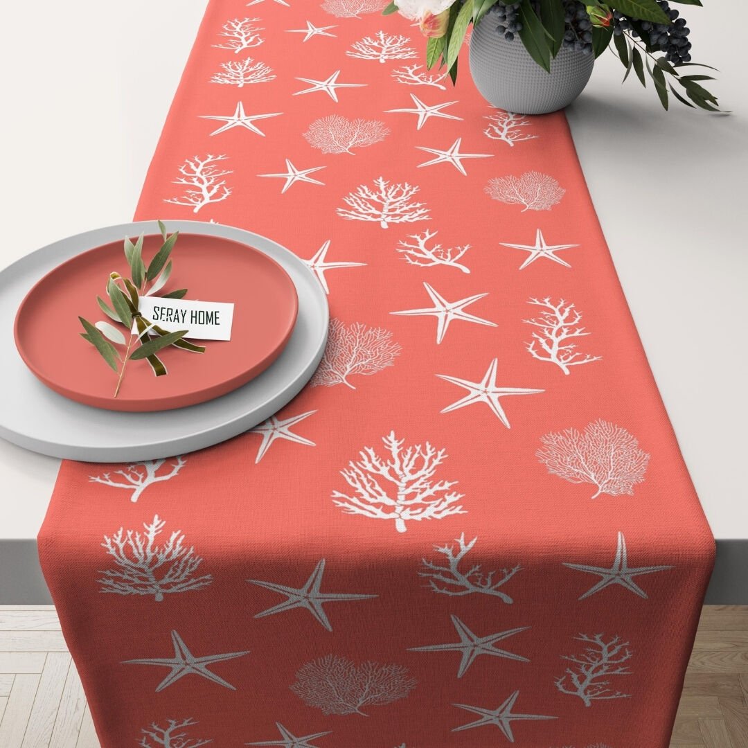 Marin Coral Pembe Runner 45x150 cm