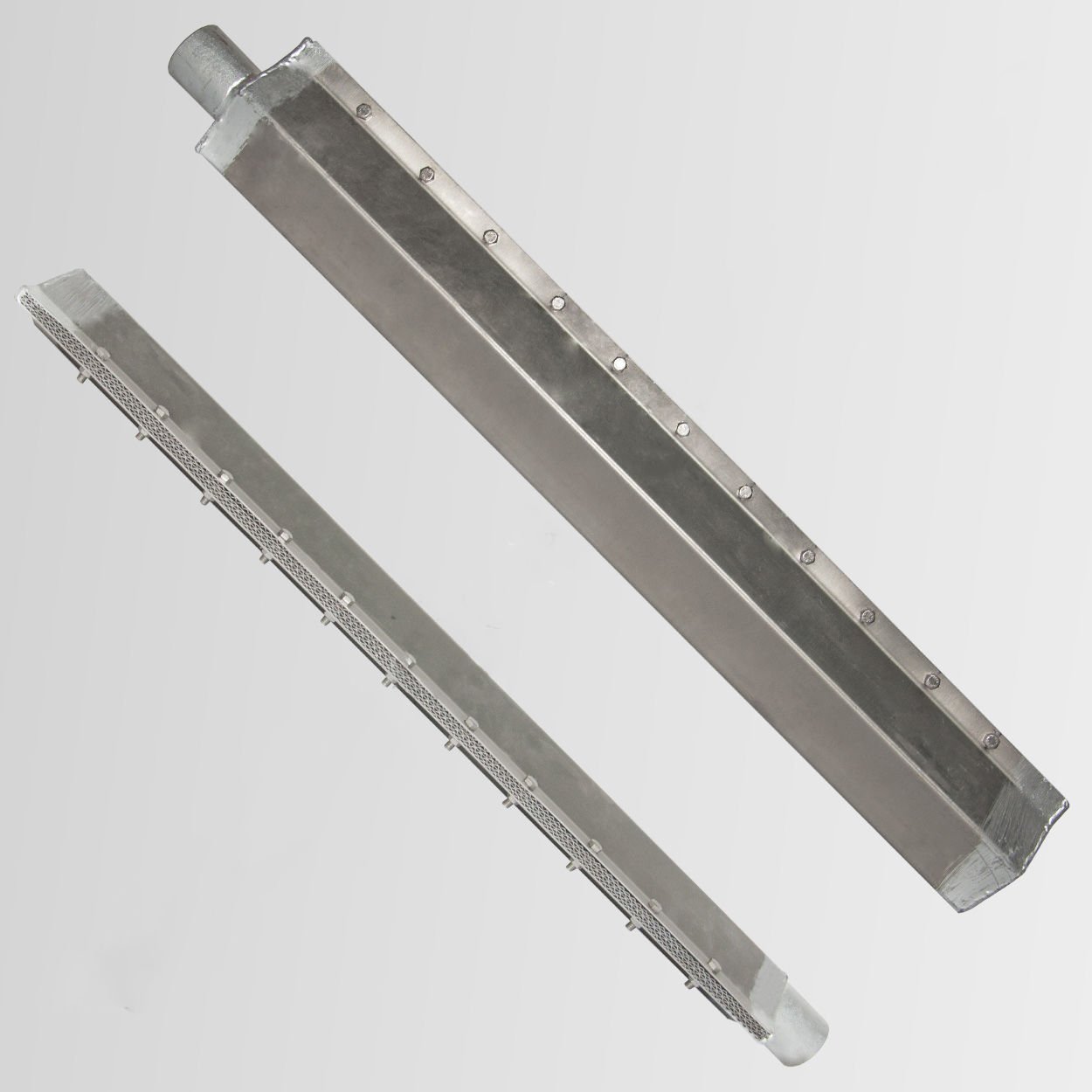 80 cm Long Lamel Mızıka Brülör Krom