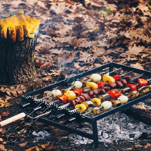 Nurgaz NG-ÇM Çevirmeli Pratik Kamp Piknik Mangal