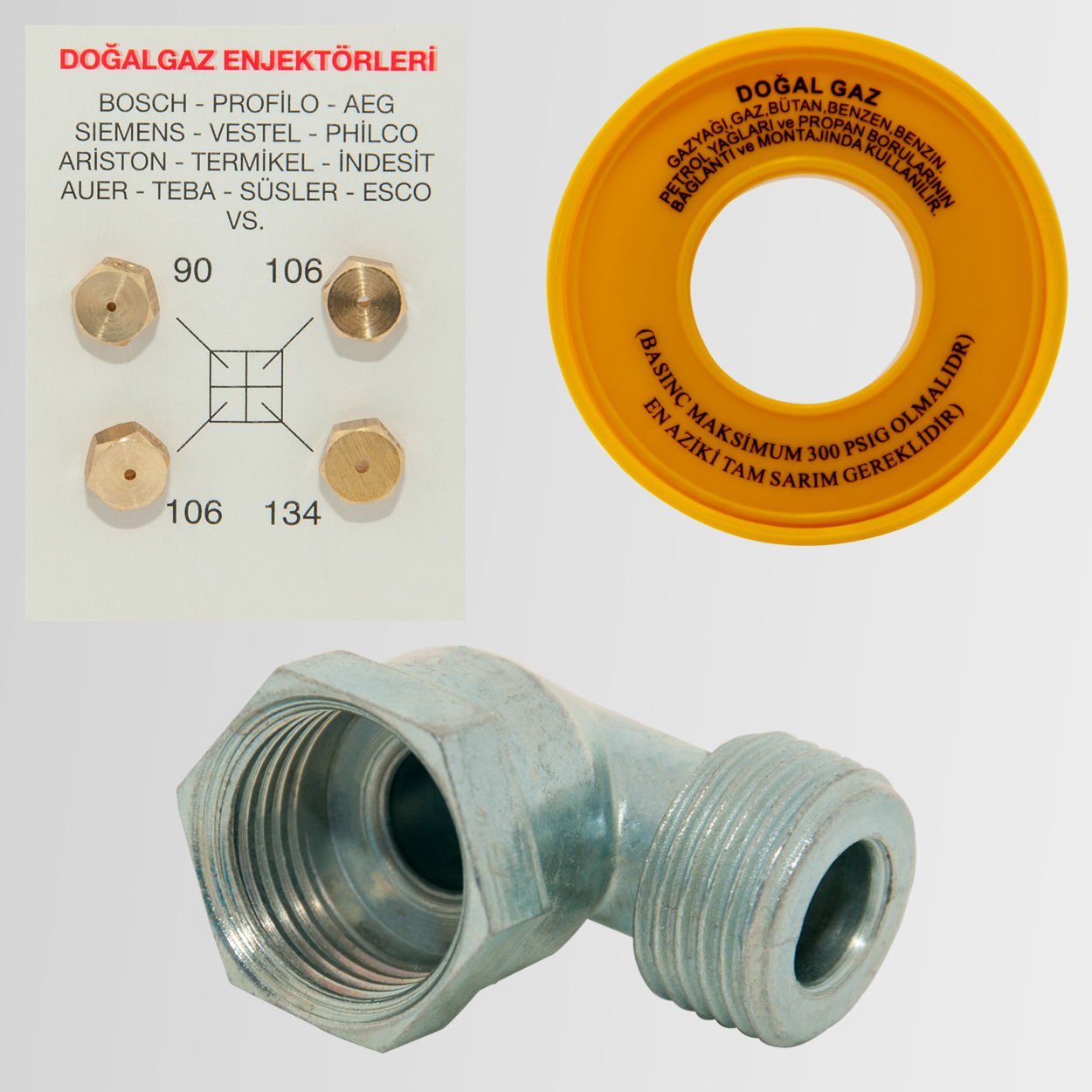 Ocak Doğalgaz Enjektör Dönüşüm Seti