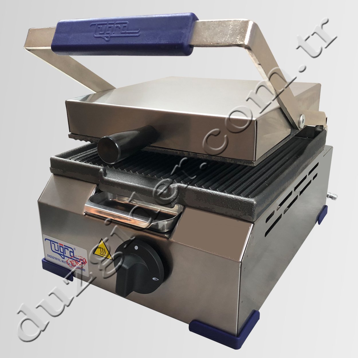 Sönme Emniyetli 8 Dilim Döküm Sanayi Tipi Eko Tost Makinası Tuğra (Temizleme Fırçası Hediyeli)