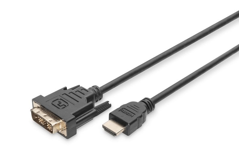 AK-330300-50-S HDMI Adapter Cable, type A-DVI 5 Metre