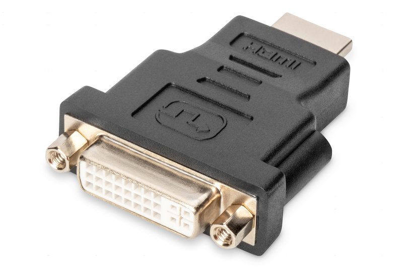VI-IAdaptörü,HDMI Tip A(19)erkek-DVI-I(24+5)dişi AK-330505-000-S