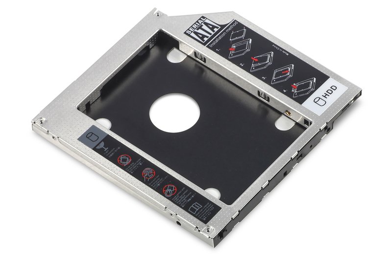 DIGITUS CD/DVD Sürücü Kutuları İçin SSD/HDD Montaj Çerçevesi