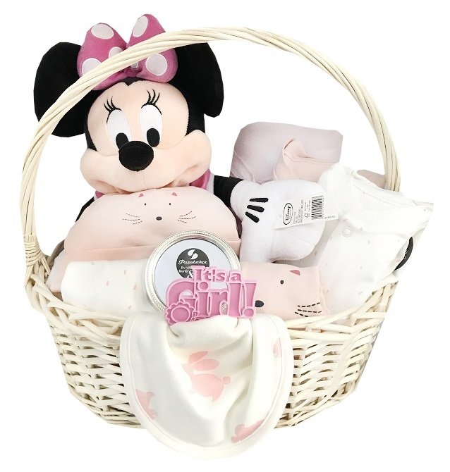 Mark&Spencer; Minnie Mouse Kız Bebek Hediye Sepeti