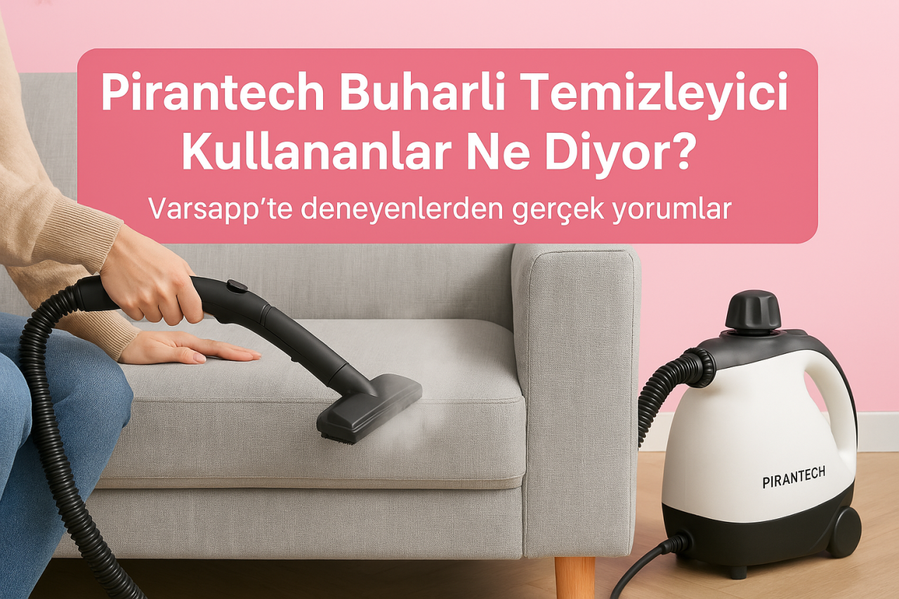 Pirantech Buharlı Temizleyici Yorumları: Deneyen Kullanıcılardan Gerçek Geri Bildirimler