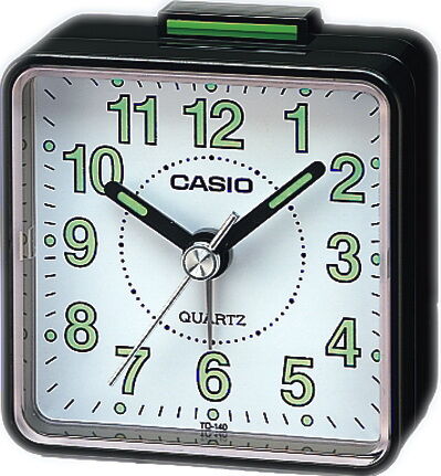 Casio TQ-140-1BDF Quartz Siyah Masa Saati