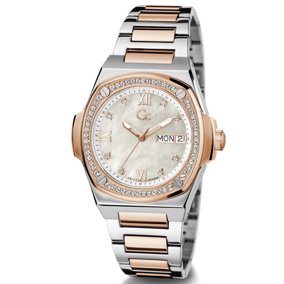 Gc GCY98005L1MF Quartz Çelik Rose/Gri 10 ATM 36 mm Kadın Kol Saati