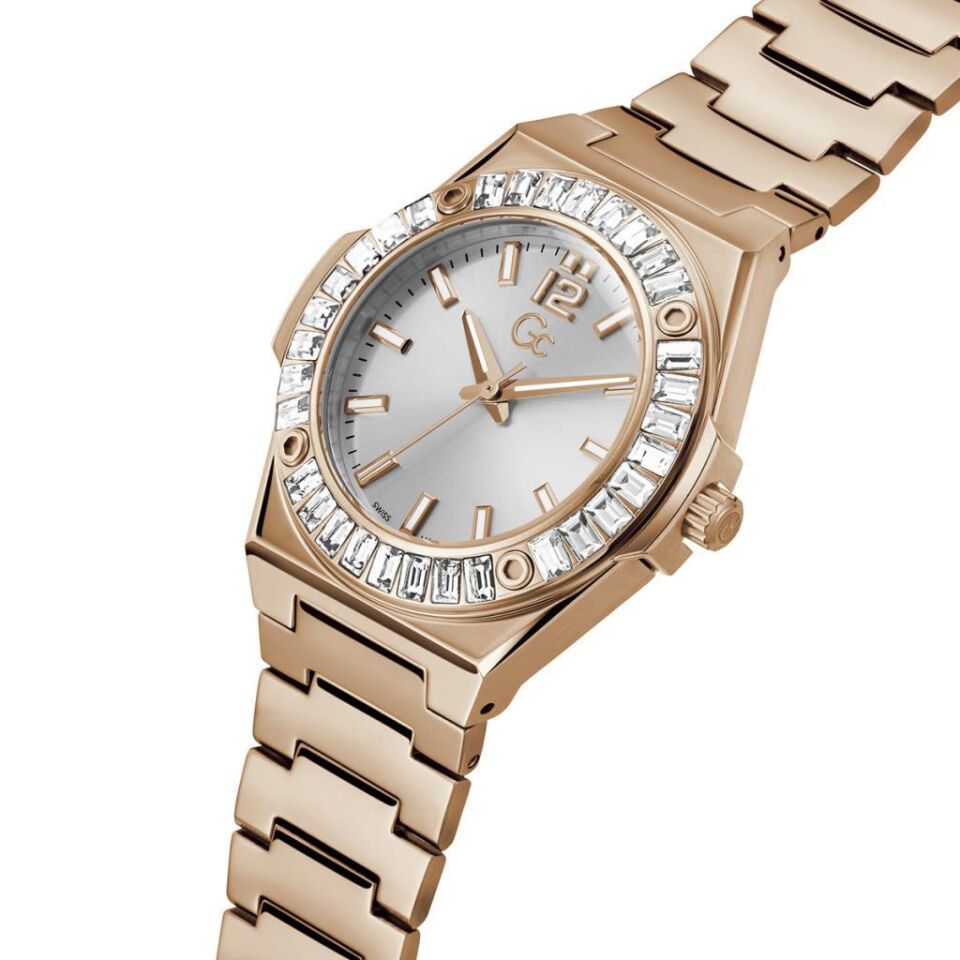 Gc GCZ34005L1MF Quartz Çelik Rose Gold 10 ATM 34 mm Kadın Kol Saati