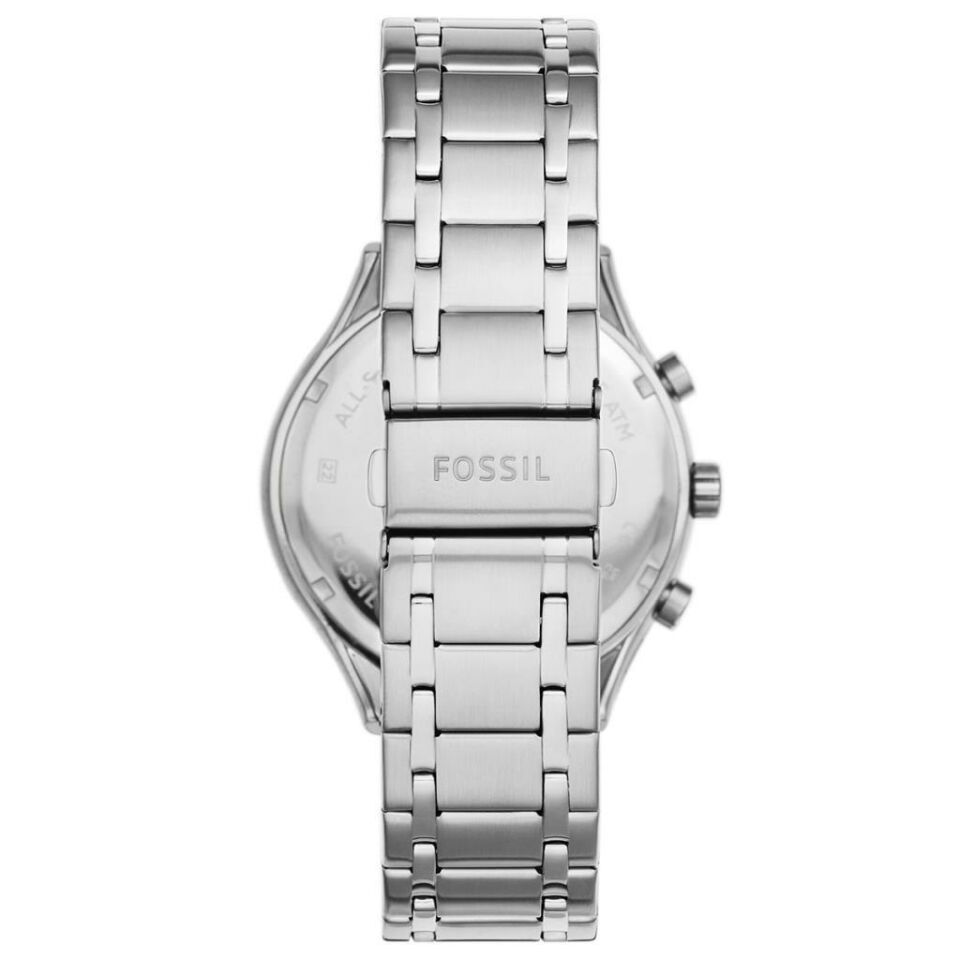 Fossil FBQ2810 Quartz Çelik Gri 44 mm Erkek Kol Saati