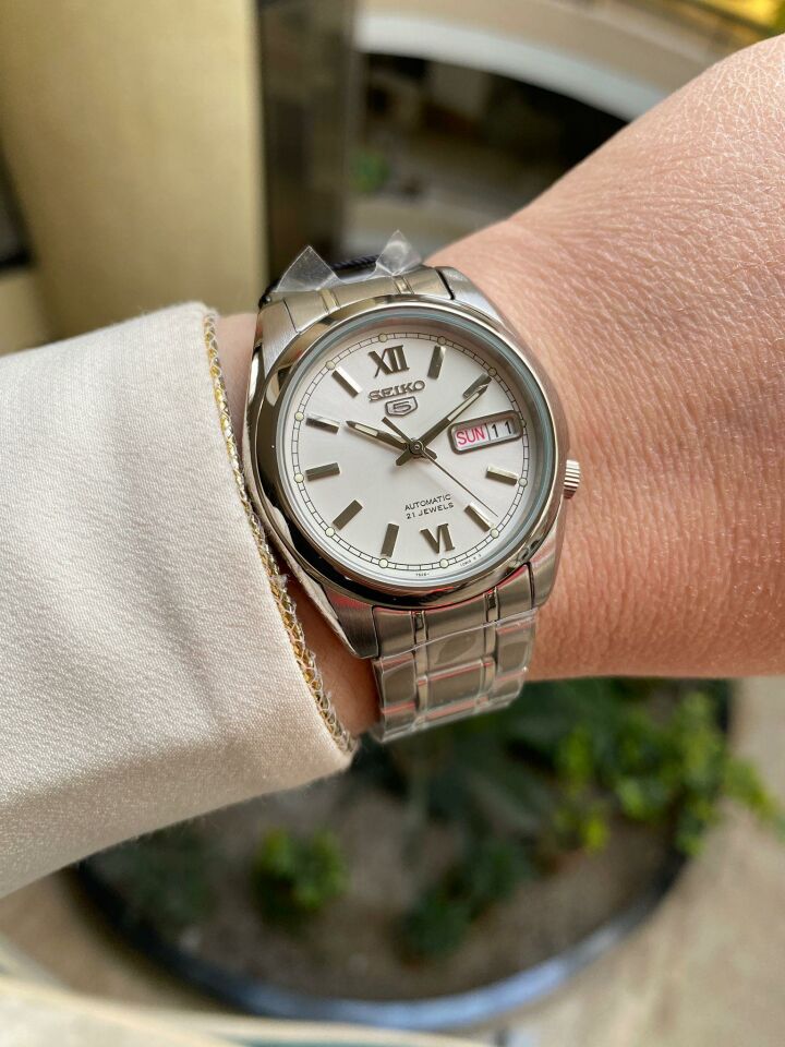 Seiko 5 SNKL51K1S Otomatik  Çelik Gri 39 mm Erkek Kol Saati