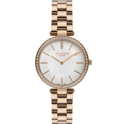 Lee Cooper Lc07295.430 Quartz Çelik Rose 34 mm Kadın Kol Saati