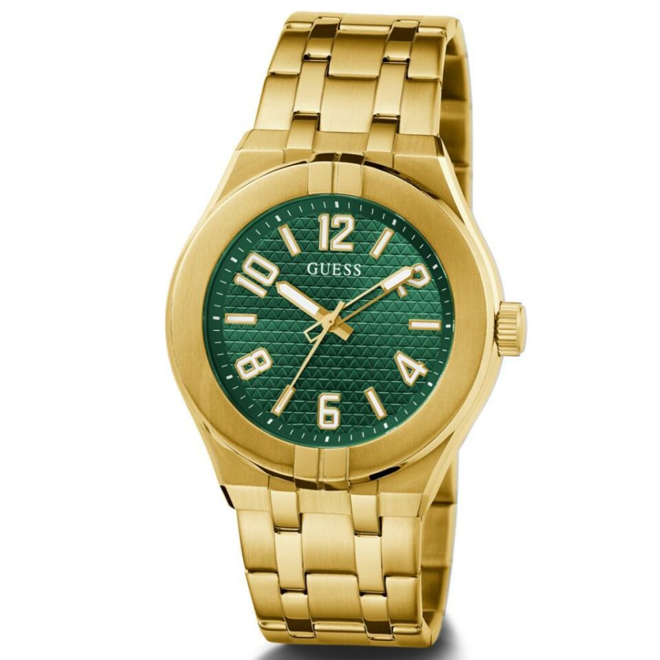 Guess GUGW0661G2 Quartz Çelik Gold Yeşil Kadran 44 mm Erkek Kol Saati