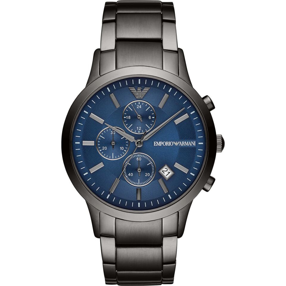 Emporio Armani AR11215 43 mm Füme Erkek Kol Saati