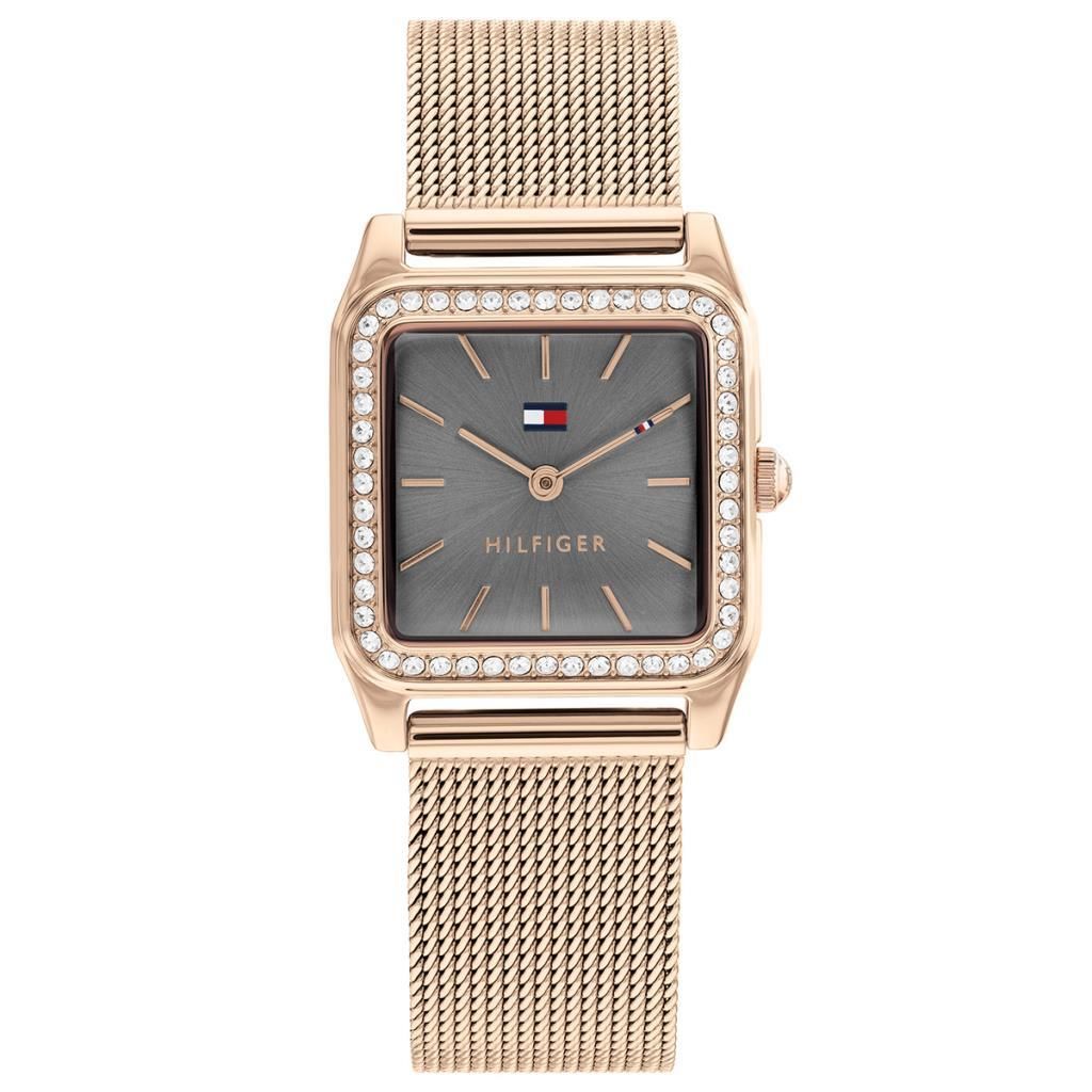 Tommy Hilfiger TH1782610 Quartz Çelik Hasır Rose Gold Gri Kadran 26 mm Kadın Kol Saati