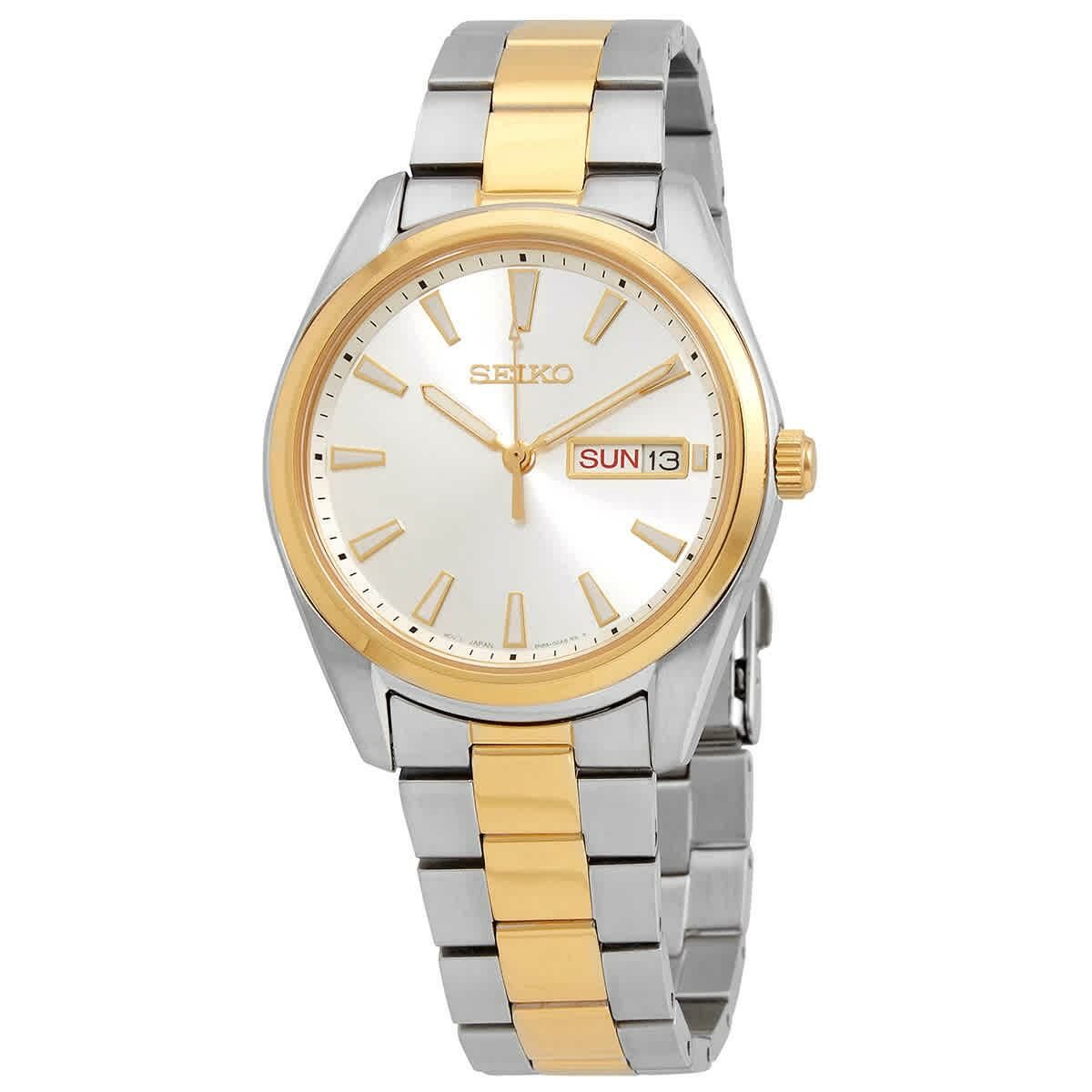 Seiko SUR446P1 Quartz Çelik Gold/Gri Safir Cam 10 ATM 40 mm Erkek Kol Saati