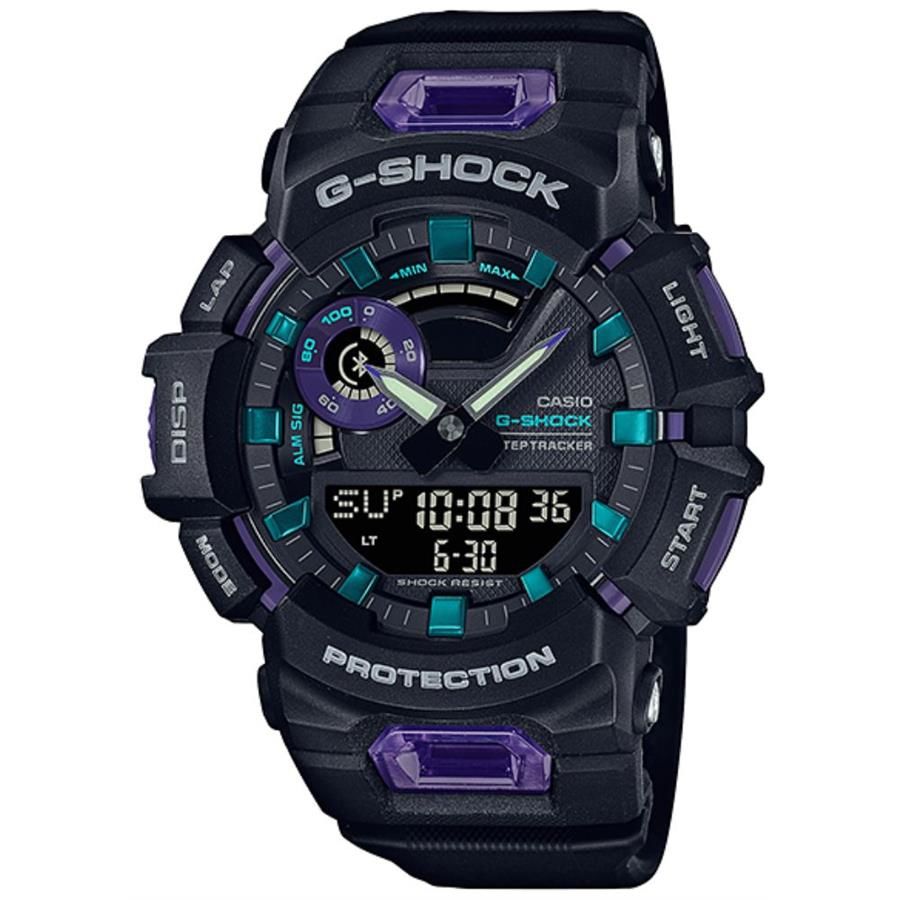 Casio GBA-900-1A6DR Analog/Digital Silikon Siyah 49 mm Erkek Kol Saati