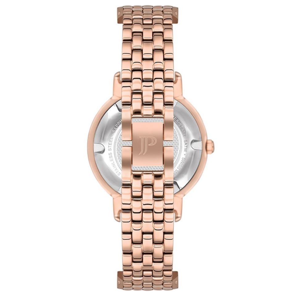 Jacques Philippe JPQLS0636X8 33 mm Rose Gold / Metalik Gri Kadın Kol Saati