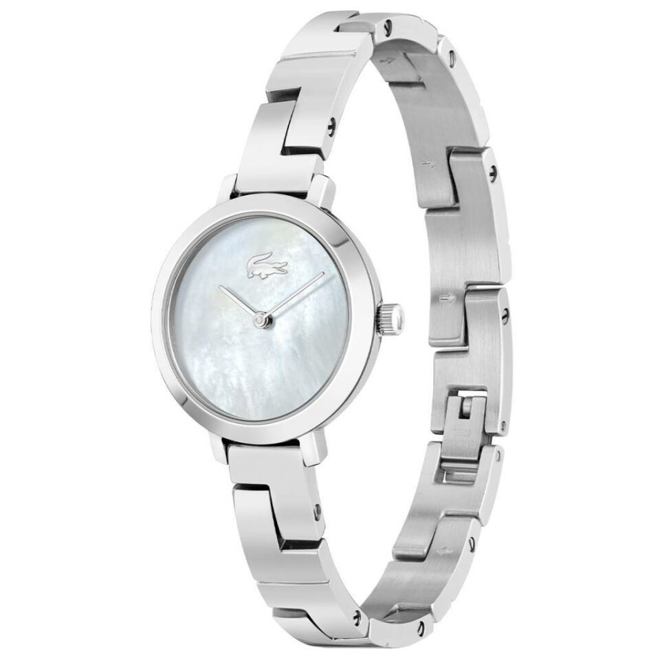 Lacoste 2001376 Quartz Çelik Gri Sedef Kadran 28 mm Kadın Kol Saati