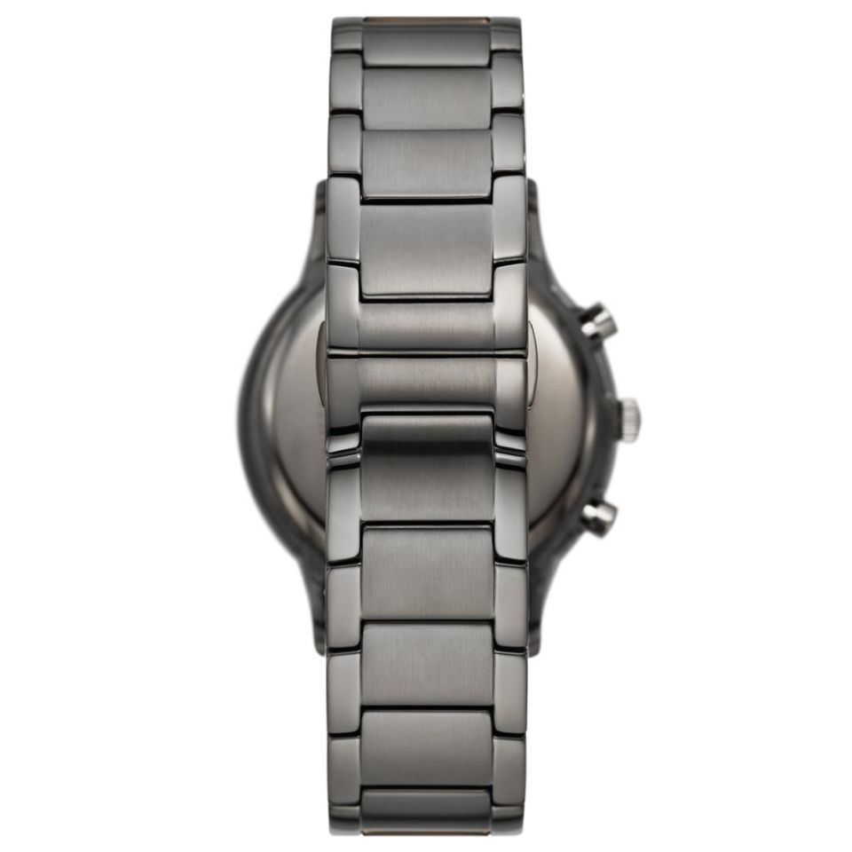 Emporio Armani AR11531 Quartz Çelik Füme 43 mm Erkek Kol Saati