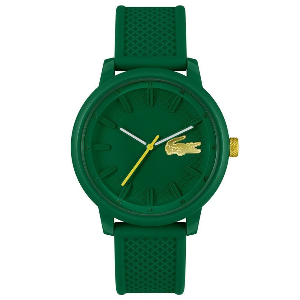 Lacoste 2011316 Quartz Silikon Yeşil 48 mm Erkek Kol Saati